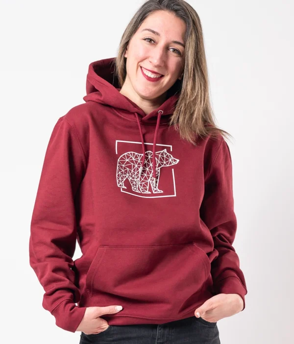 Bio Hoodie ONEBEAR (Linien) – Bild 6