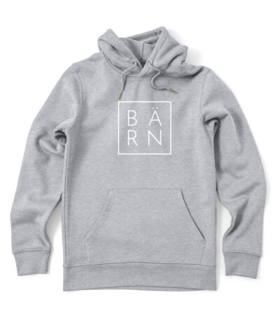 Bio Hoodie BÄRN - L, Grau