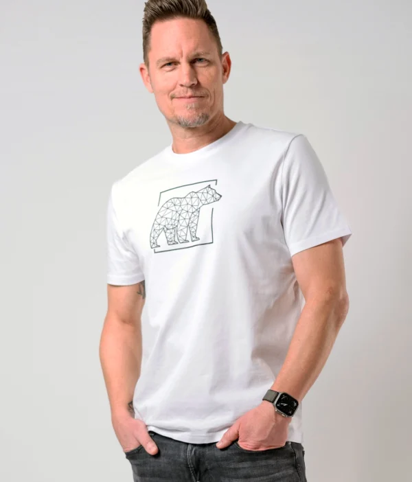 Bio T-Shirt ONEBEAR (Linien) – Bild 2