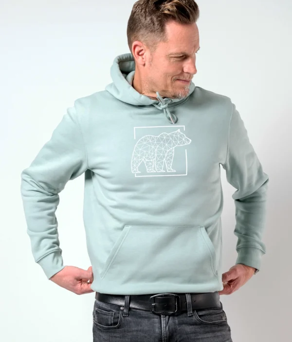 Bio Hoodie ONEBEAR (Linien) – Bild 4