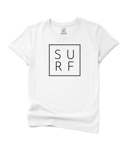 Bio T-Shirt SURF - M, Weiss