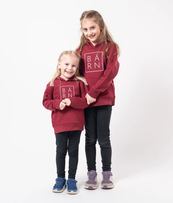 Bio Kinder Hoodie BÄRN – Bild 2