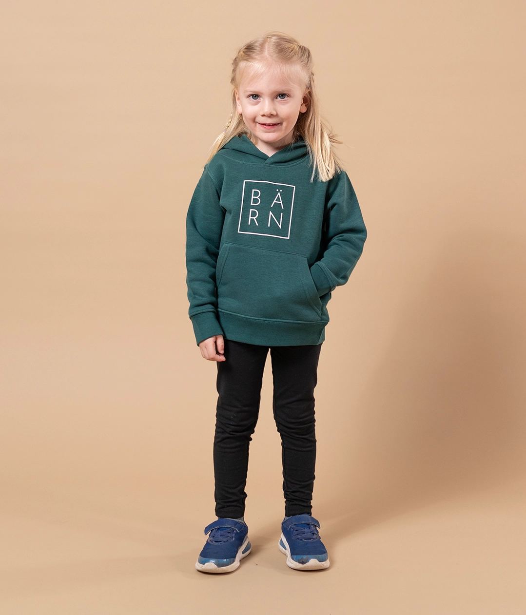 Bio Kinder Hoodie BÄRN – Bild 3
