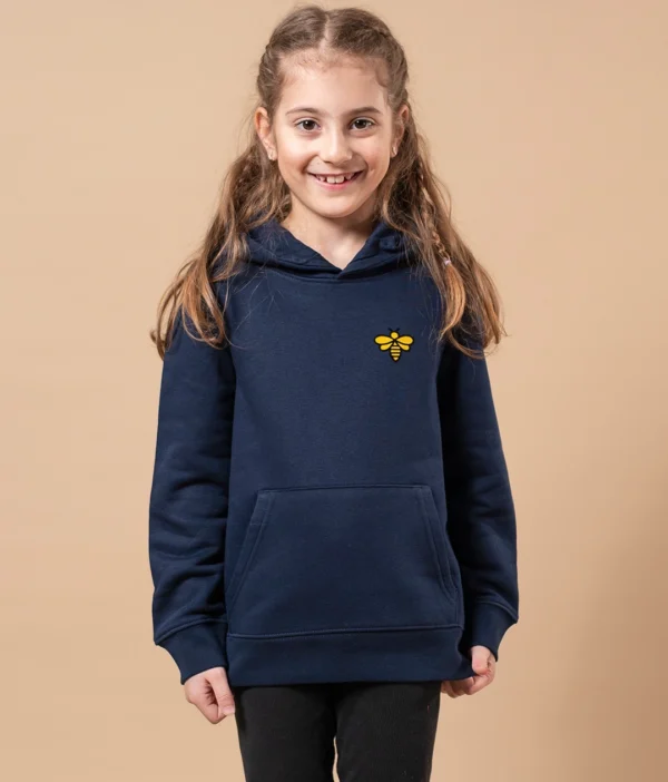 Bio Kinder Hoodie ONEBEAR (Biene) – Bild 2
