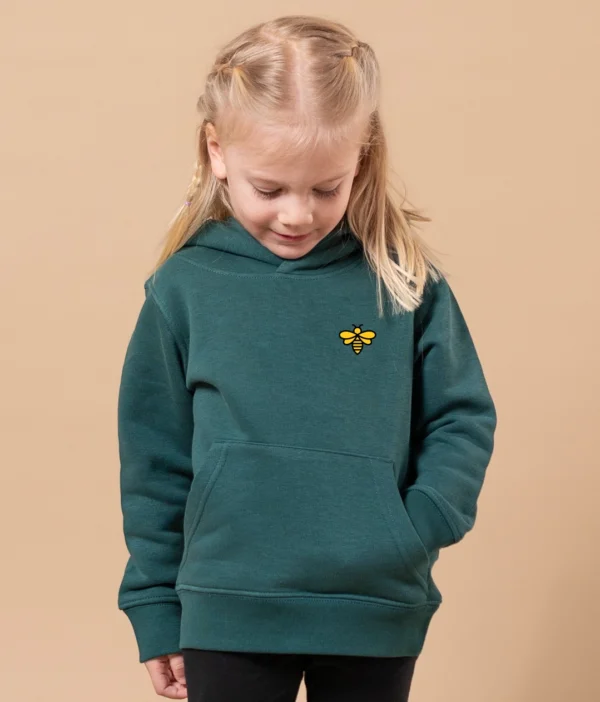 Bio Kinder Hoodie ONEBEAR (Biene) – Bild 3