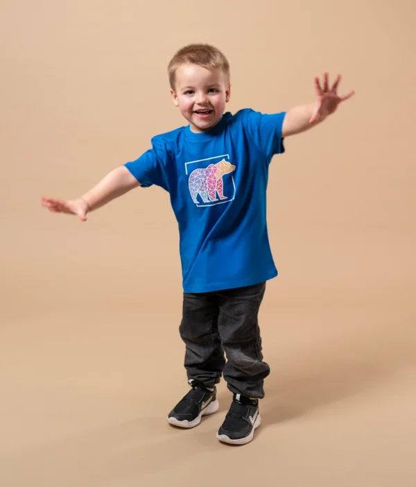 Bio Kinder T-Shirt ONEBEAR (Farben) – Bild 3