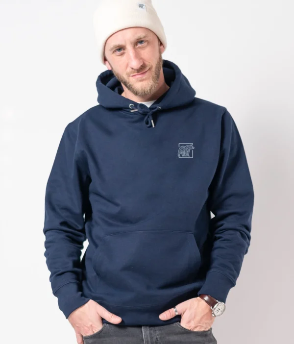 Bio Hoodie ONEBEAR (Minimal) – Bild 3
