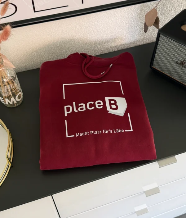 Bio Hoodie placeB (Macht Platz) – Bild 2