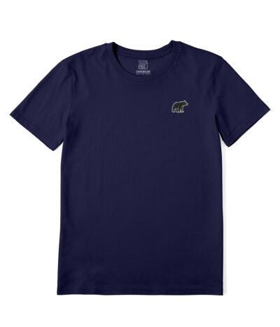 Bio T-Shirt ONEBEAR (Patch) - L, Navy