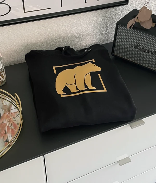 Bio Hoodie ONEBEAR (Gold) – Bild 2