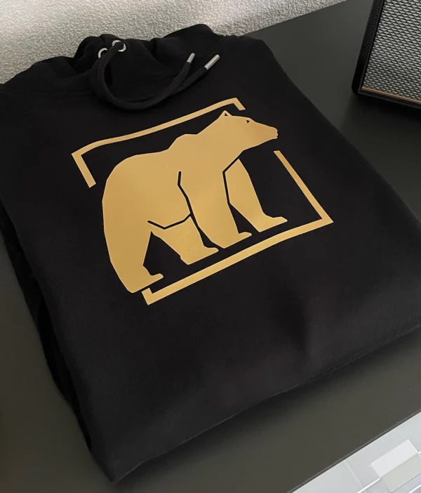 Bio Hoodie ONEBEAR (Gold) – Bild 3