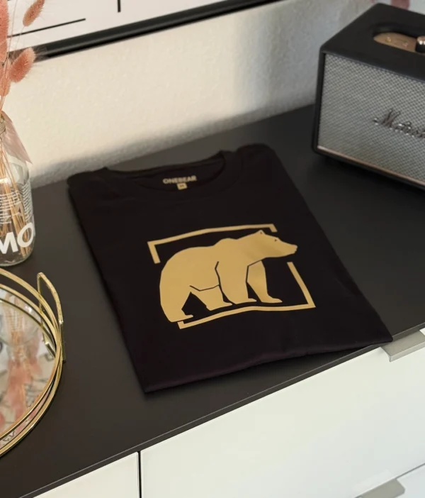 Bio T-Shirt ONEBEAR (Gold) – Bild 2