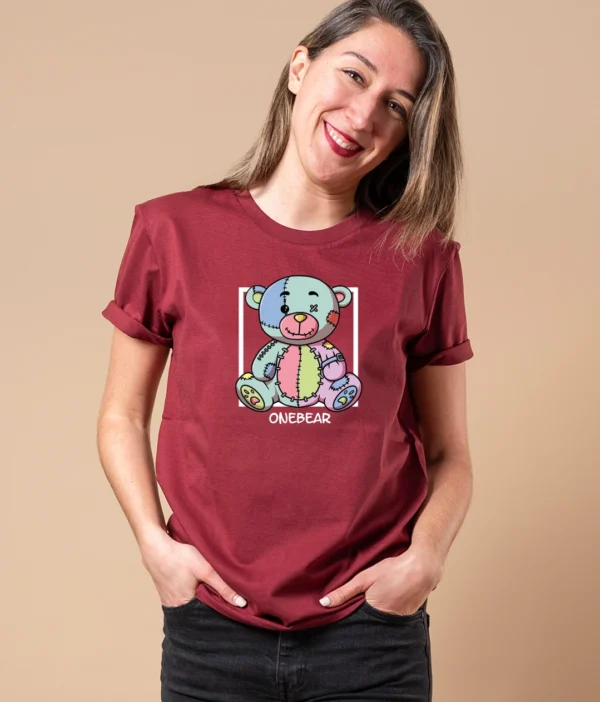 Bio T-Shirt colorful BEAR – Bild 2