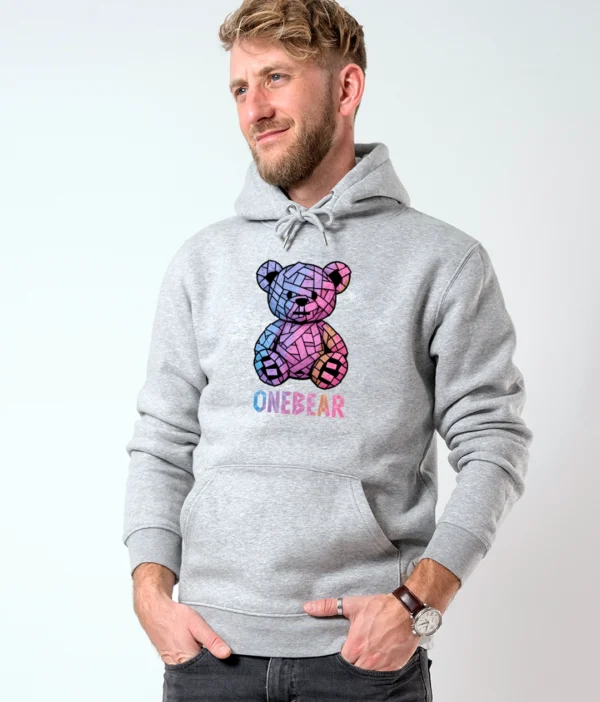 Bio Hoodie tape BEAR – Bild 3