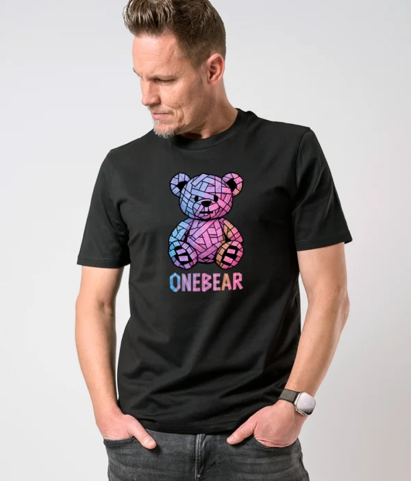 Bio T-Shirt tape BEAR – Bild 2