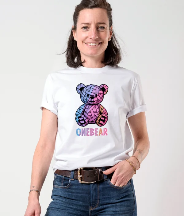 Bio T-Shirt tape BEAR – Bild 3