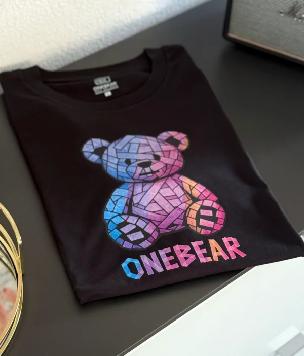 Bio T-Shirt tape BEAR – Bild 5