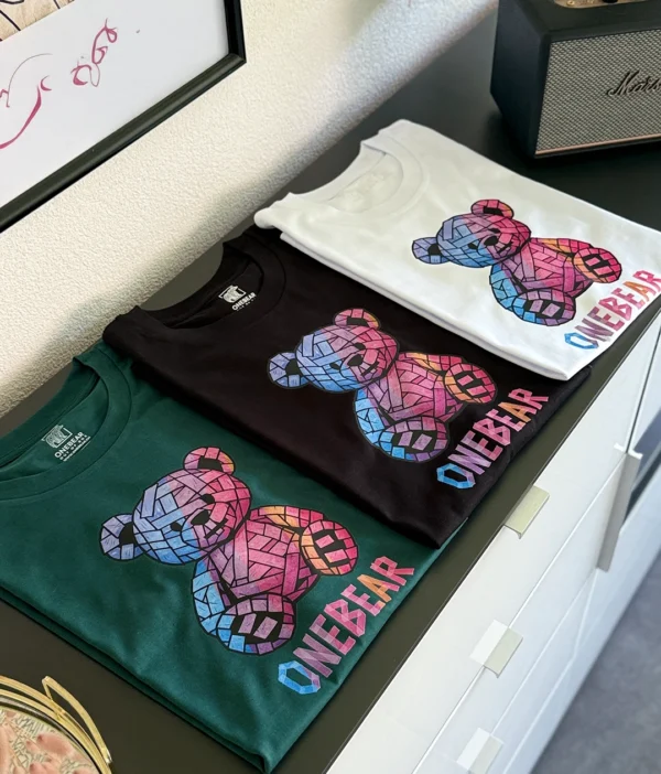Bio T-Shirt tape BEAR – Bild 6