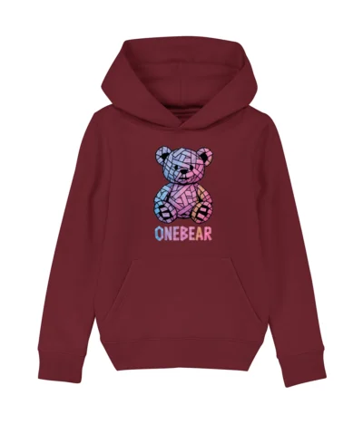 Bio Kinder Hoodie tape ONEBEAR