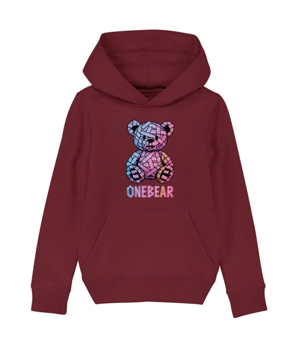 Bio Kinder Hoodie tape ONEBEAR