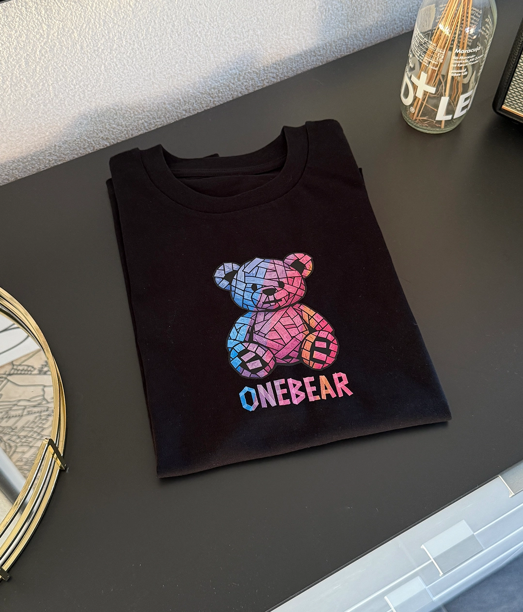 Bio Kinder T-Shirt tape BEAR – Bild 2