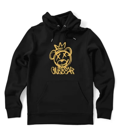 Bio Hoodie crown BEAR (Gold)